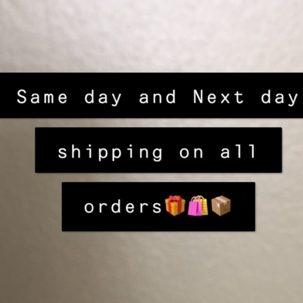 SAME/NEXT DAY SHIPPING 📦📬